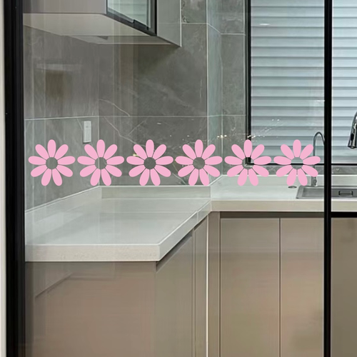 Mae视觉创意厨房玻璃门装饰贴纸