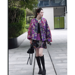 GZ6731 外套 蜀锦·锦象 桑蚕丝新中式