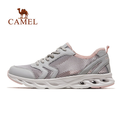 骆驼网面鞋休闲鞋舒适透气