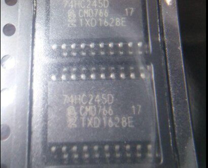 全新原装 74HC245D 贴片SOP-20 宽体7.2mm三态输出八路总线收发器