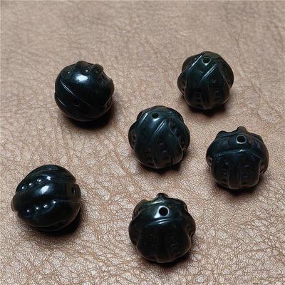 202625周年店庆小福利~新疆和田碧玉籽料平安扣扳指黑碧玉W