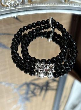 2026貔貅平安手串轻奢高级感转运手链男款生日纪念情侣新款