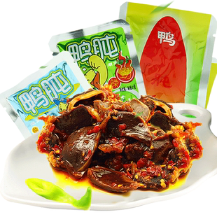 舜华鸭胗湖南特产临武鸭开袋即食鸭肫熟食香辣解馋小零食235g