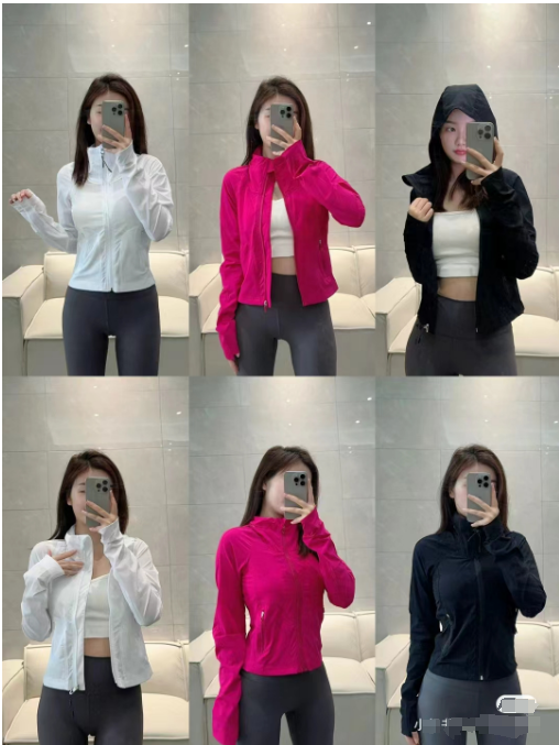 防晒衣秋春户外 SWIFT SPEED修身透气拉链运动外套女士瑜伽服徒步