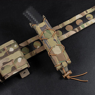 单联长款快拔套 mp7短剑molle副包 mp5小月亮 arp9战术弹夹套MP5