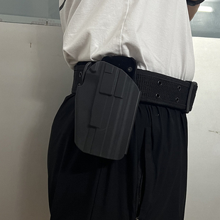 加绒防割快拔套DX2011C2电手快把套腰带腰封战术背心下沉绑腿枪套