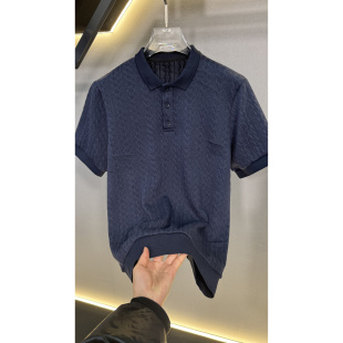 男士 宽松翻领春季 扣子轻奢风 衬衫 26010老钱风新贵高定穿搭长袖