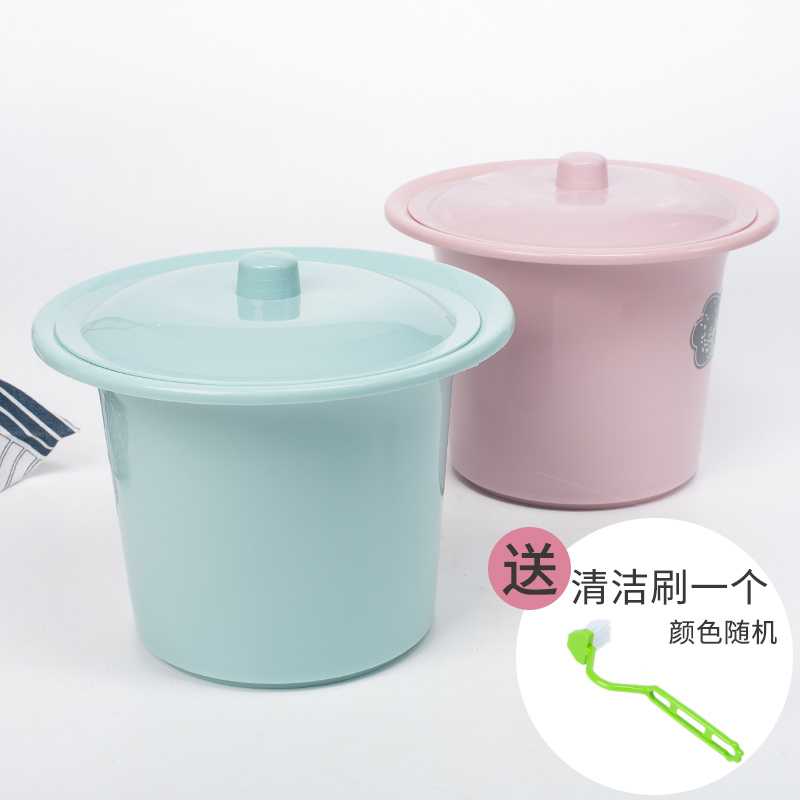 带盖痰盂塑料儿童尿桶成人