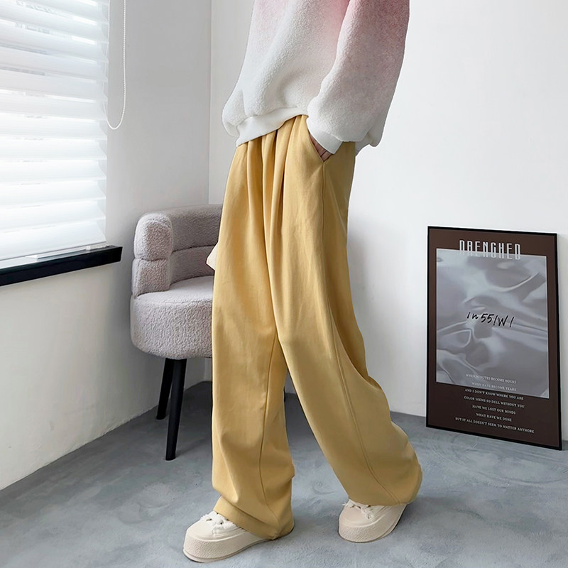 加绒阔腿裤女秋冬胖mm大码宽松直筒美式慵懒小个子加厚垂感运动裤,女装/女士精品,大码裤装,淘宝优惠券,粉丝福利购,淘宝优惠卷