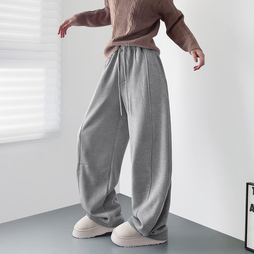 蜜略大码胖mm冬季休闲裤梨形身材