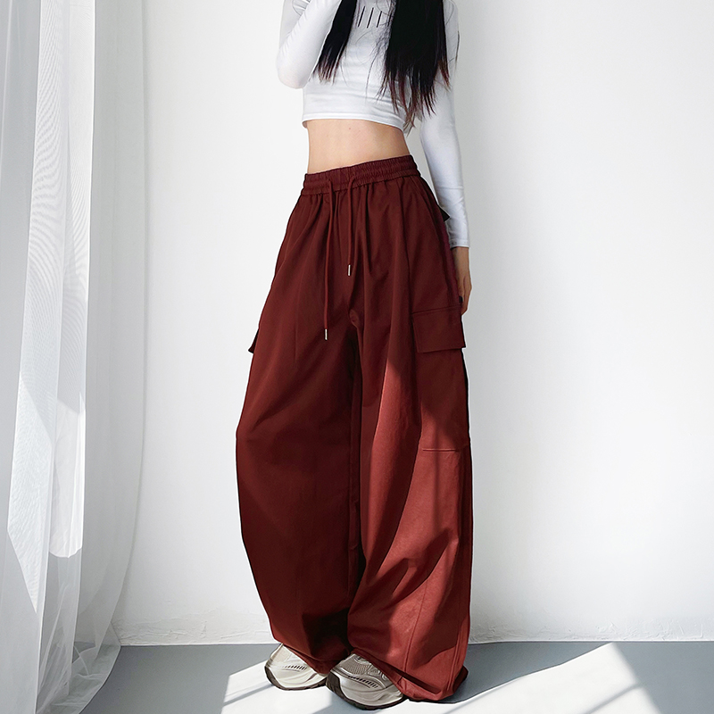 蜜略大码胖mm秋季阔腿裤梨形身材