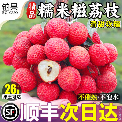 顺丰次日达|糯米糍荔枝抢先尝鲜~