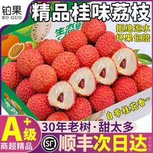 顺丰10斤正宗桂味荔枝新鲜当季水果现摘老树大果白糖妃子整箱包邮