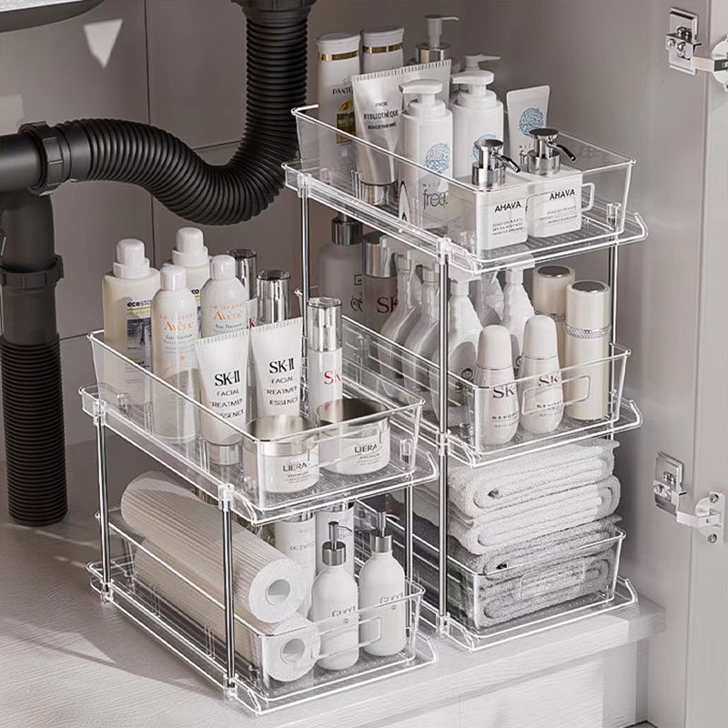 浴室柜下收纳分层卫生间