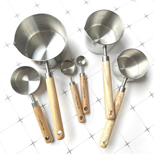 500 350ml量杯 125 150 200 304钢量杯1.25 300 2.5