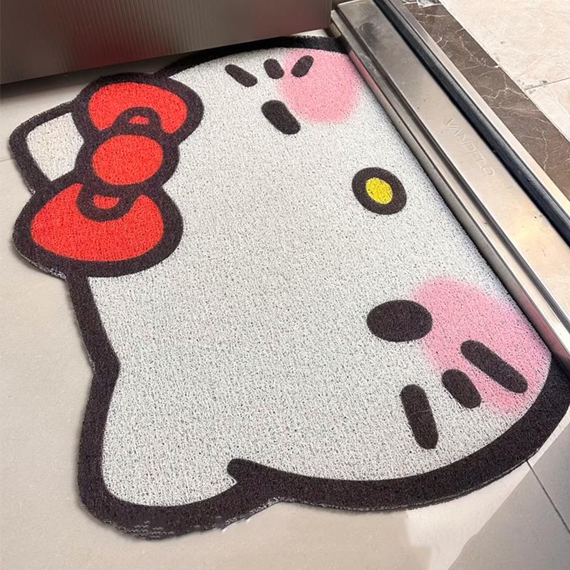 hellokitty地垫入户门垫进门家用脚垫丝圈加厚玄关地毯2025年新款