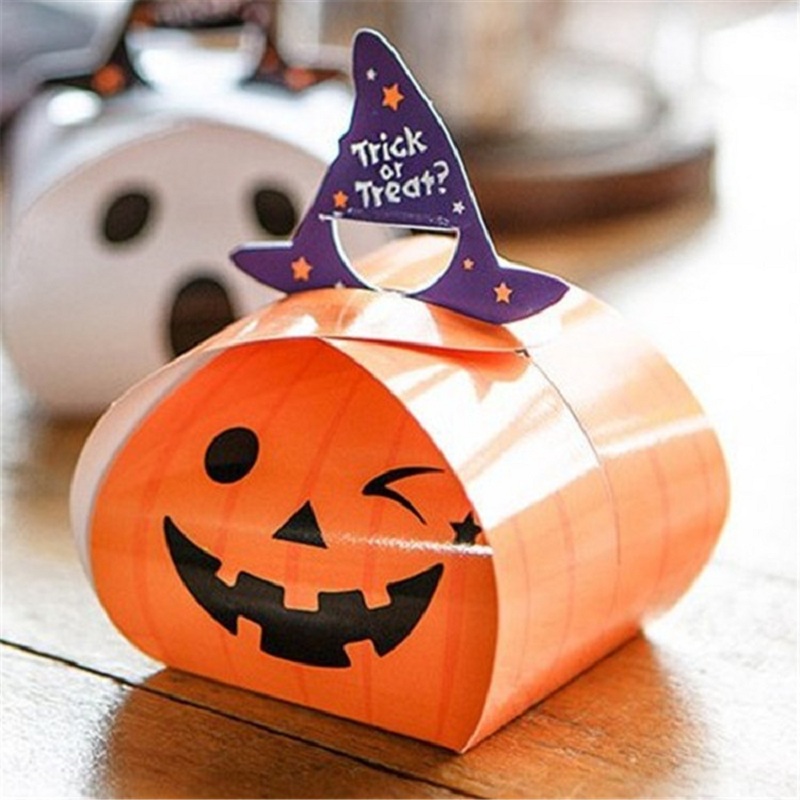 20pcs Halloween Candy Box Paper Gift Boxes Trick or Treat