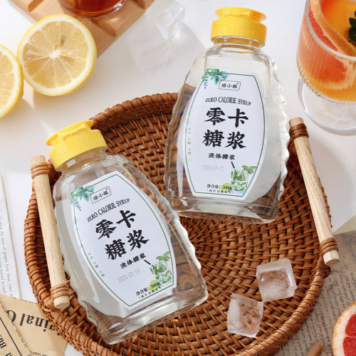 山姆冠名0零卡糖浆柠檬茶咖啡奶茶店专用家用调味零卡赤藓糖醇代