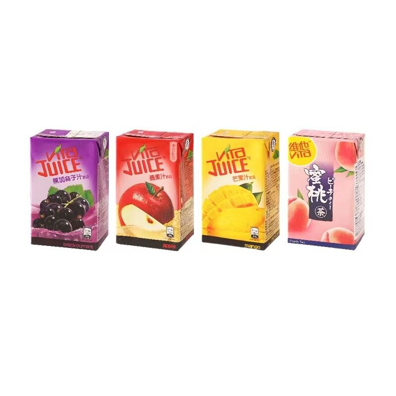 山姆冠名香港进口饮料 港版VITA维他果汁系列250ml苹果汁芒果汁饮