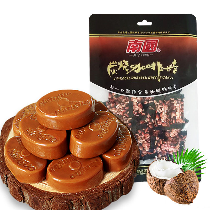 山姆冠名海南特产 南国炭烧咖啡糖200g 年货水果糖果食品零食喜糖