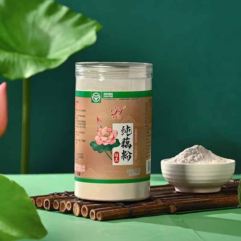 山姆冠名 直播带货汉川纯藕粉500g天然无蔗糖莲藕粉