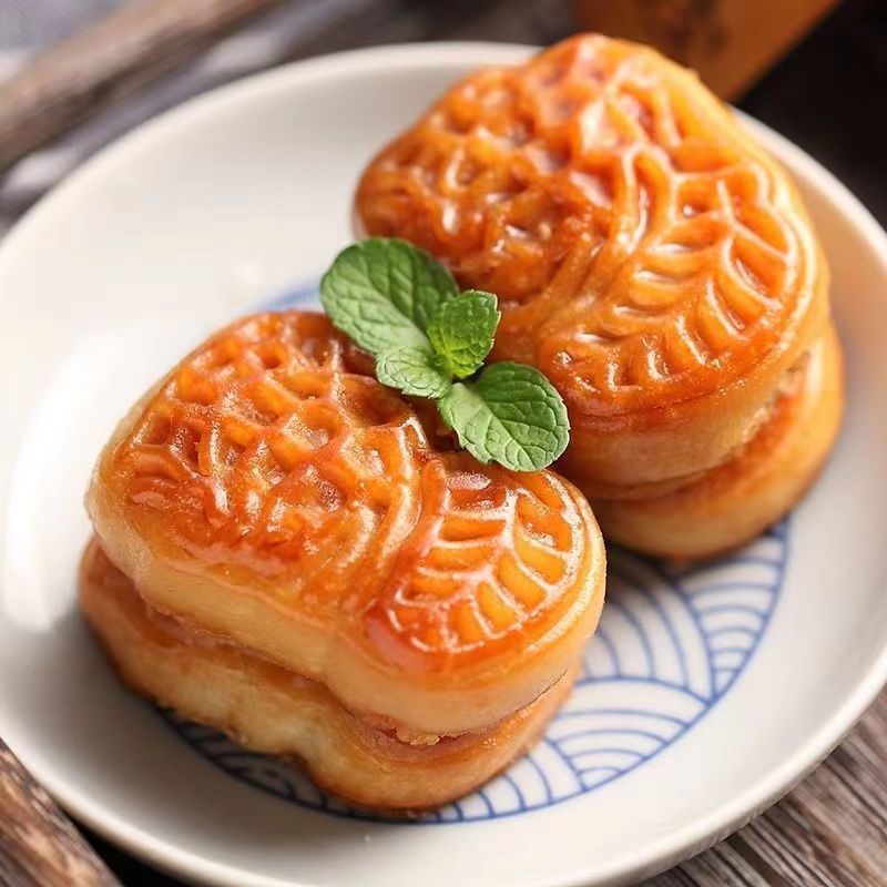山姆冠名广东正宗潮汕小吃特产腐乳饼礼盒潮州特色糕点零食鸡仔饼