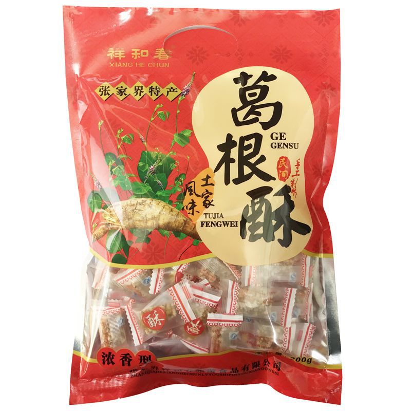 山姆冠名葛根酥凤凰古城民间手工土家风味祥和春张家界产200g浓香