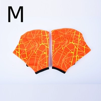 Оранжевая дно-желтая полоса [M] (отправьте ледяной рукав)