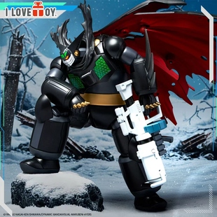 [预定] 海洋堂 转轮科技 惊奇山口 盖塔机器人 黑盖塔 OVA Ver.