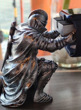 适用于三星苹果华为watch智能支架Apple手表充电展示架黑色勇士