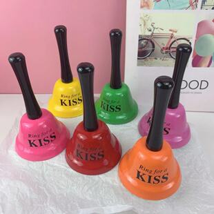 金色摇铃学生上课注意力集中提示铃老人摇铃氛围道具恶搞情趣摇铃