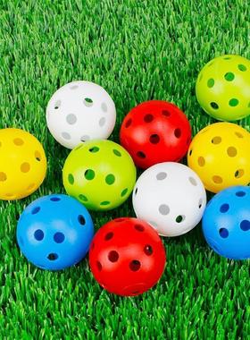 72mm吹塑匹克球 26孔棒球练习球 室内外洞洞球 pickleball匹克球