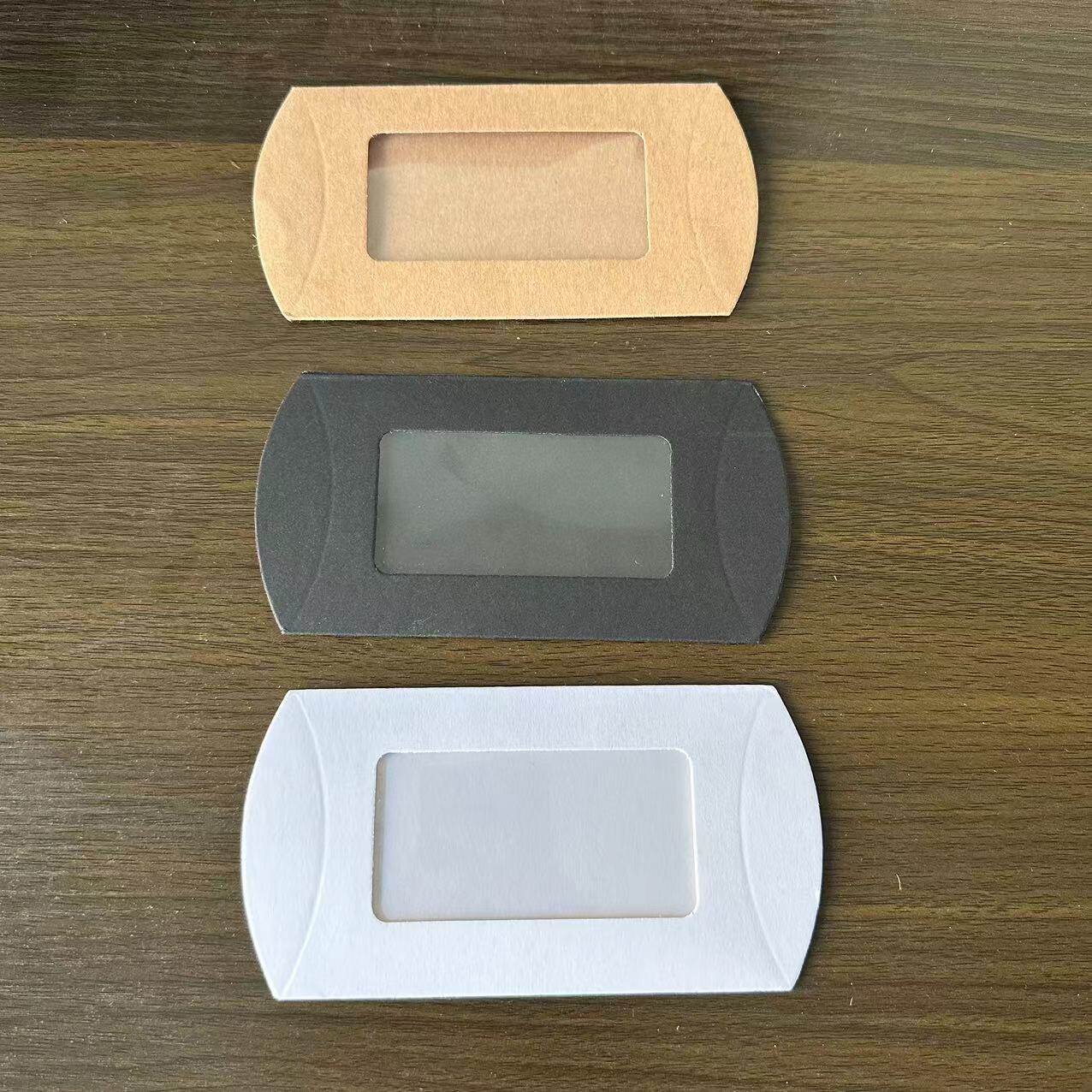 创意纸盒礼品盒牛皮纸开窗枕头盒礼盒喜糖包装盒糖果盒