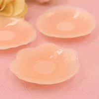 Silicone bơi cô gái vú quầng vú cai sữa núm vú dán núm vú chống chiếu sáng tự nhiên siêu mỏng cho con bú - Nắp núm vú áo ngực silicon trong suốt