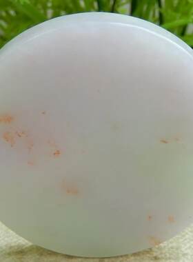 缅甸天然A货翡翠原石明料玉石毛料冰糯种洒金花紫罗兰手镯芯Y6893