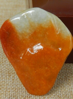 缅甸A货翡翠原石明料玉石毛料大马坎黄翡俏色料子边角料挂件K8512