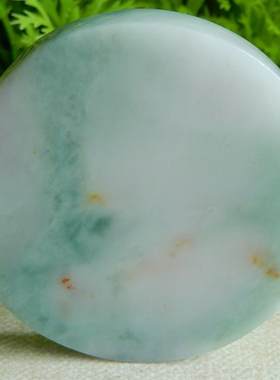 缅甸冰糯种飘花手镯芯翡翠原石