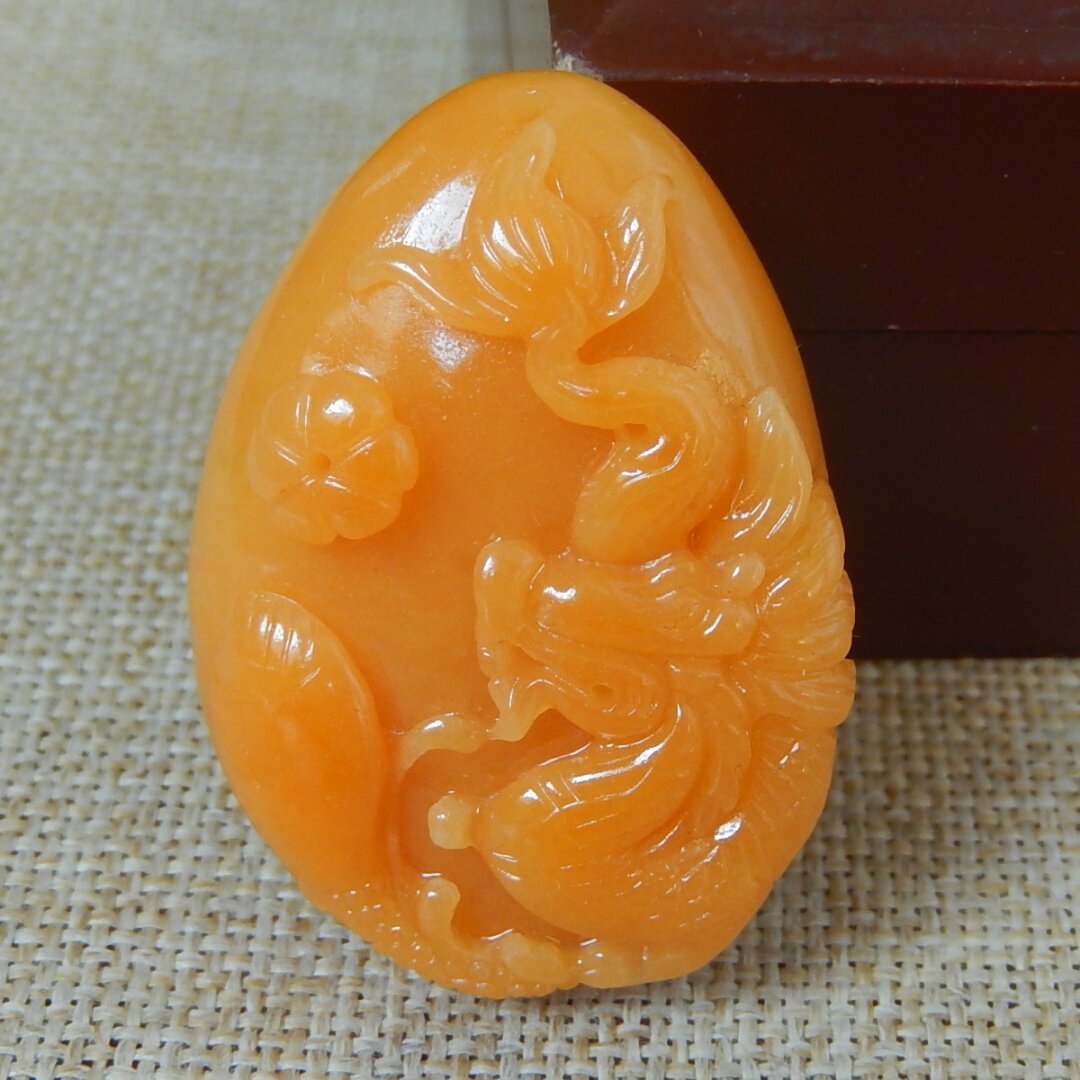 缅甸A货翡翠原石半明料玉石毛料老坑大马坎满色黄翡龙牌挂件K9464