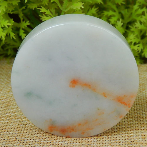 缅甸天然A货翡翠洒金飘花手镯芯