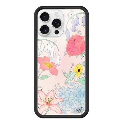 欧美f野花手机壳联名蓝铃梦境Bluebelle Dreams适用苹果iPhone16/15/14/13Pro/Max手机壳硬壳防摔个性时尚17