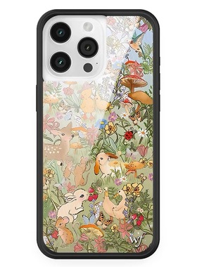 wf手机壳联名丛林动物泰勒兔子小动物适用于iPhone16promax苹果15/14/13/12/pro/plus手机壳防摔欧美保护套17