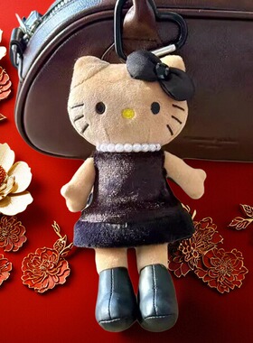 网红可爱kitty猫小挂件HelloKitty玩偶包挂饰钥匙扣毛绒玩具公仔
