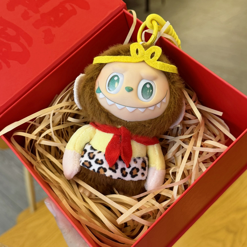 可爱莲花孙悟空挂件毛绒玩具公仔卡通小猴子包包挂饰钥匙扣布娃娃
