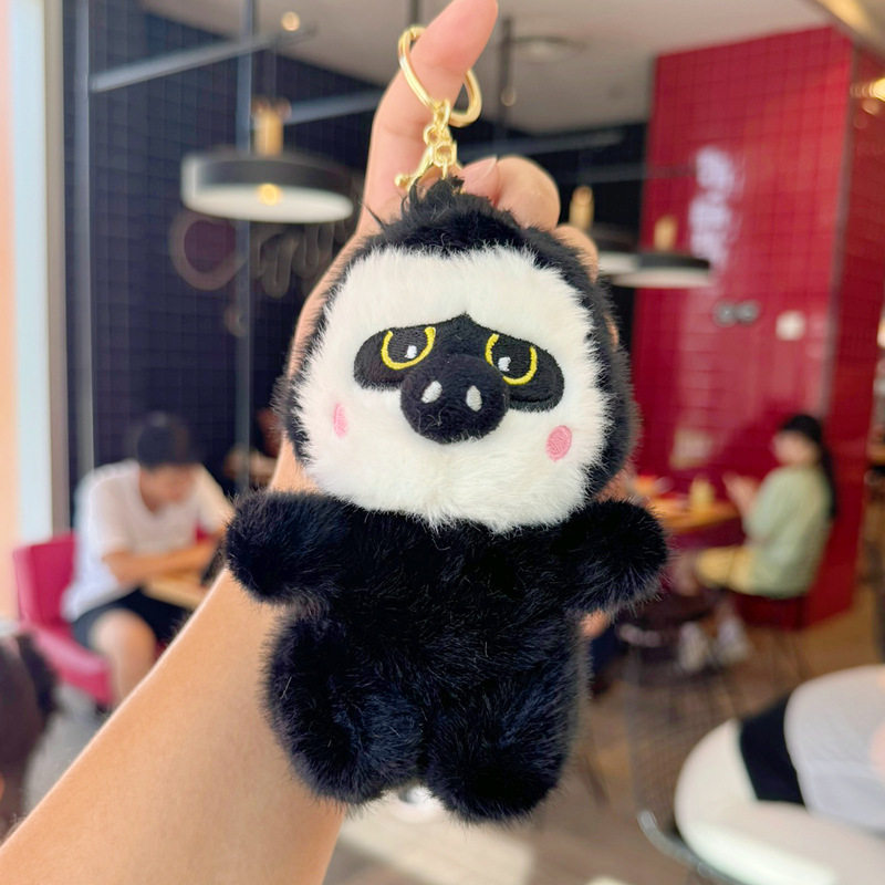 网红可爱白面僧小猴子挂件