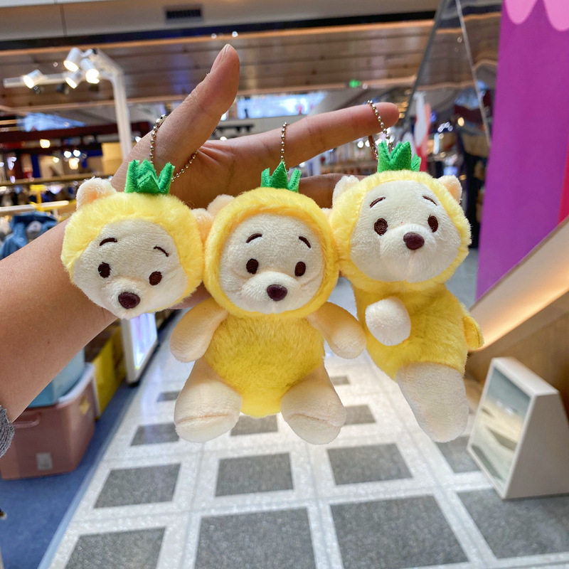 维尼熊小公仔玩偶钥匙扣