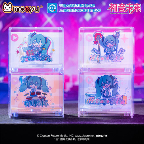 moeyu元气乐队初音未来摆件
