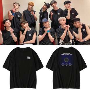BOYZ世巡演唱会THE T恤打歌衣服夏季 短袖 男女 ZONE周边同款 THE