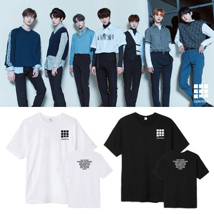 DRIPPIN组合周边同款短袖T恤圆领印花男女打歌服