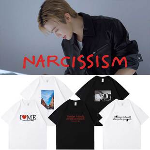 NCTDREAM罗渽民联名周边同款衣服纯棉宽松印花短袖T恤男女打底衫