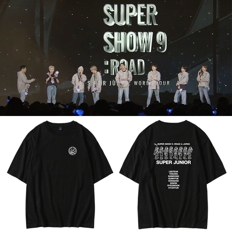 superjunior演唱会同款短袖T恤
